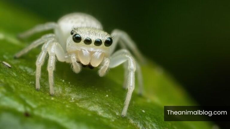 Seeing a White Spider