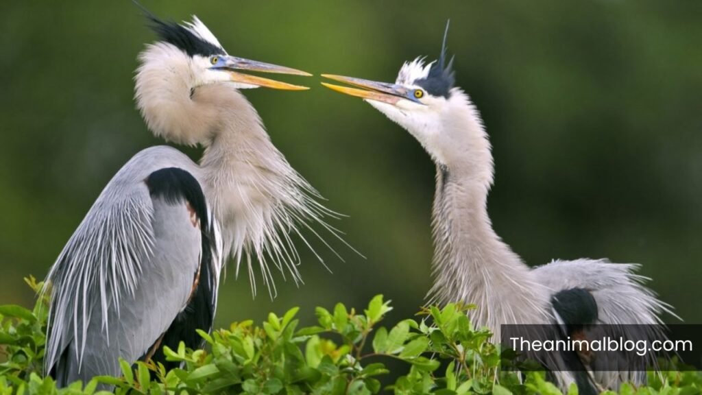great blue heron symbolism